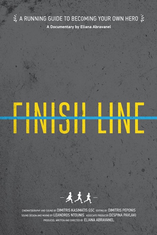 finish line poster