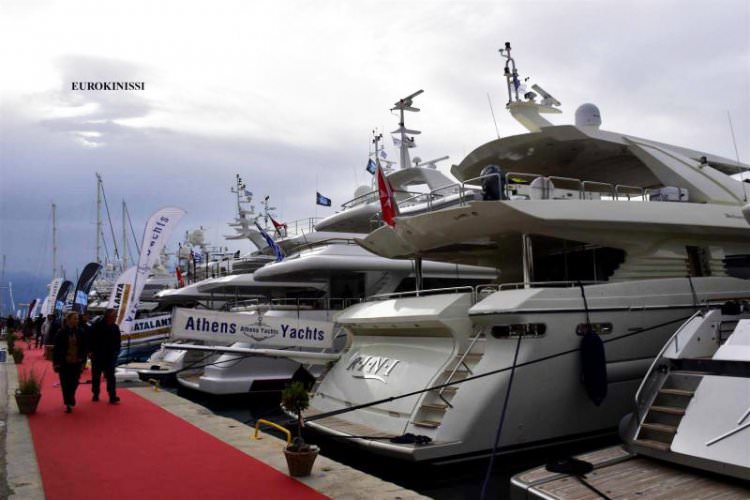 120 σκάφη και πάνω  από 400 yacht brokers στο Ναύπλιο