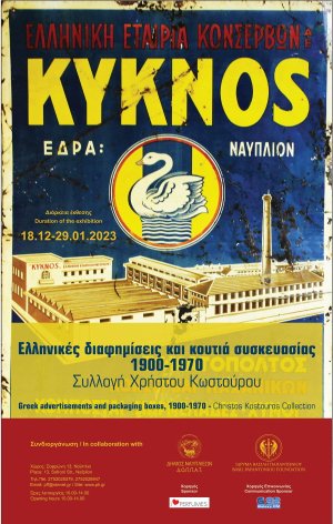 Έκθεση: «Ελληνικές διαφημίσεις και κουτιά συσκευασίας, 1900-1970. Συλλογή Χρήστου Κωστούρου»
