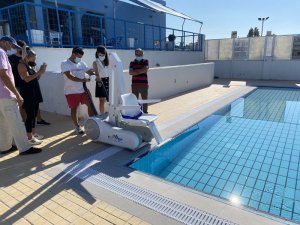 Αναβατόριο ΑΜΕΑ απέκτησε το Ολυμπιακό Κολυμβητήριο Ναυπλίου