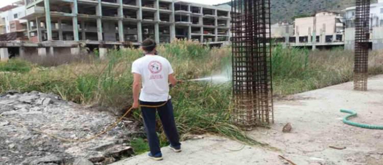 Αδιάκοπη η καταπολέμηση των κουνουπιών στο Δήμο Ναυπλιέων