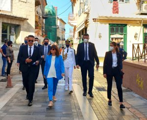 Επίσκεψη της Πρόεδρου της Δημοκρατίας Κατερίνας Σακελλαροπούλου στο Δήμο Ναυπλιέων