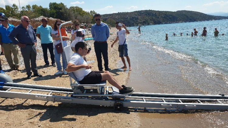 Οι παραλίες του Δήμου Ναυπλιέων είναι προσβάσιμες και φιλικές προς τα Άτομα με Αναπηρία